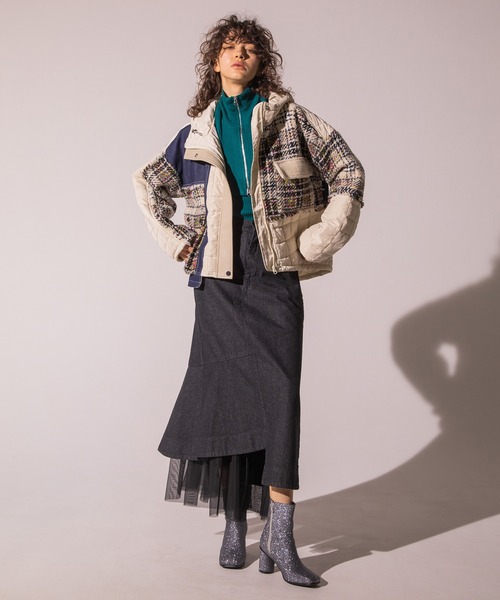 AULA AILA（アウラ アイラ） ブルゾン 0 オフホワイト レディース