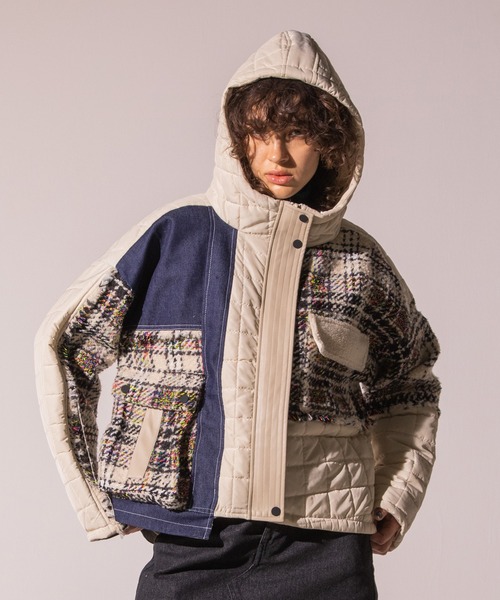 AULA AILA（アウラ アイラ） ブルゾン 0 オフホワイト レディース