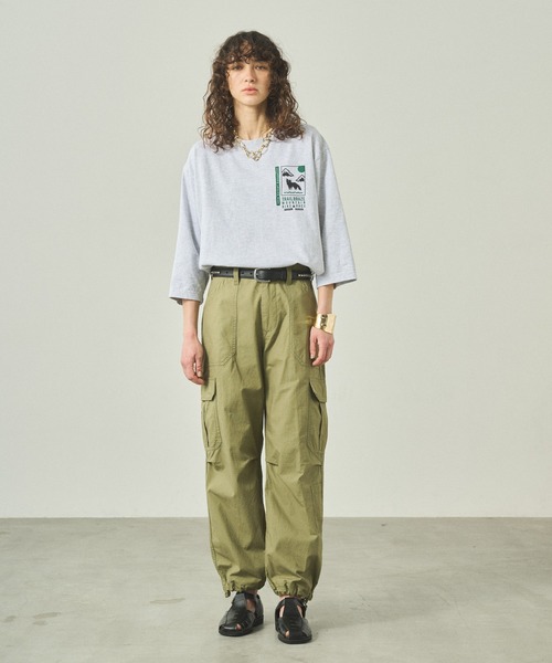 tシャツ 「KHA:KI / カーキ」 7TH TEE -TRAILBRAZE- 7TH TEE -TRAILBRAZE- レディース