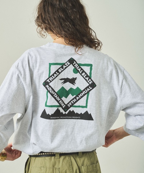 tシャツ 「KHA:KI / カーキ」 7TH TEE -TRAILBRAZE- 7TH TEE -TRAILBRAZE- レディース