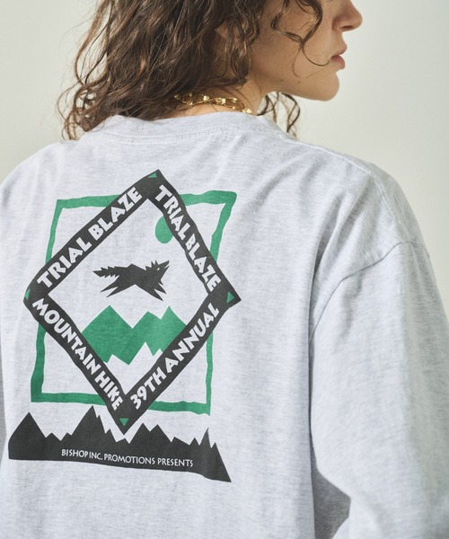 tシャツ 「KHA:KI / カーキ」 7TH TEE -TRAILBRAZE- 7TH TEE -TRAILBRAZE- レディース