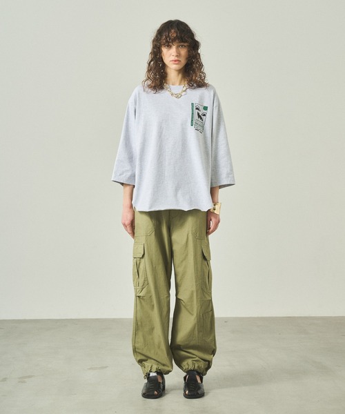 tシャツ 「KHA:KI / カーキ」 7TH TEE -TRAILBRAZE- 7TH TEE -TRAILBRAZE- レディース
