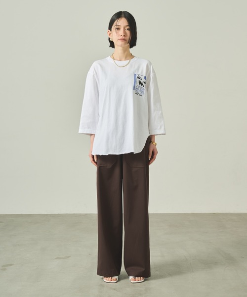 tシャツ 「KHA:KI / カーキ」 7TH TEE -TRAILBRAZE- 7TH TEE -TRAILBRAZE- レディース