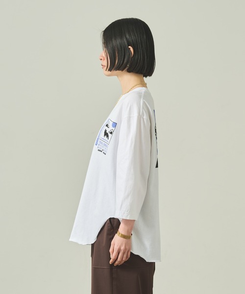 tシャツ 「KHA:KI / カーキ」 7TH TEE -TRAILBRAZE- 7TH TEE -TRAILBRAZE- レディース