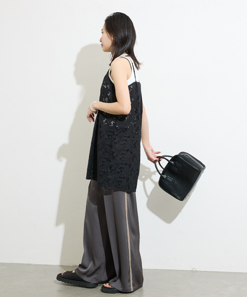 TICCA ブラウス シャツ 別注「TICCA / ティッカ」フラワーレース