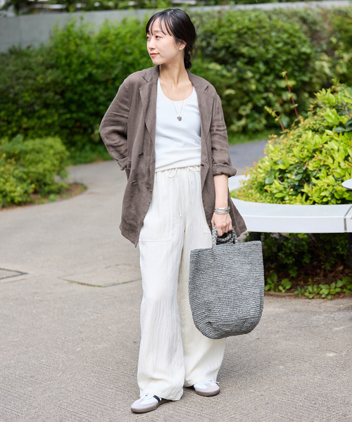 SLOBE IENA コート アウター ラミージョーゼットジャケット