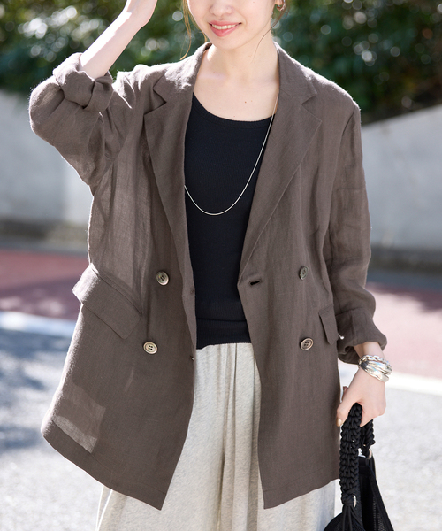 スローブイエナ　 ラミージョーゼットジャケット SLOBE IENA｜ラミージョーゼットジャケット | Rakuten Fashion