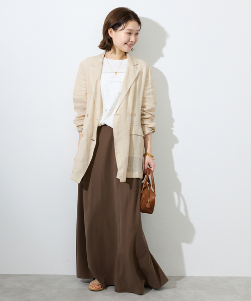 SLOBE IENA コート アウター ラミージョーゼットジャケット