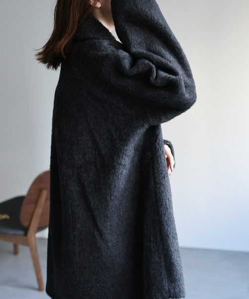 sakishimatokyo ピーコート FREE ベージュ レディース : ZOZOTOWN