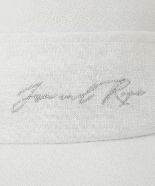 現行品新品　Jun &Rope 3way UVハット　ホワイト 3WAY UVハット（ハット）｜JUN&ROPE'（ジュンアンドロペ）の