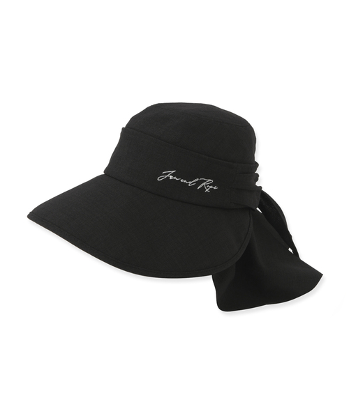 JUN&ROPE UV ハット ブラック JUN&ROPE' 帽子 ハット 3WAY UVハット レディース : ZOZOTOWN