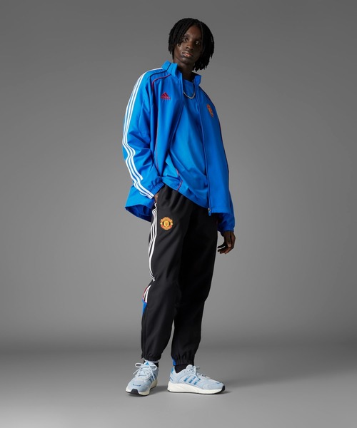[上］マンチェスターユナイテッド アディダス トラックトップ トラックパンツ adidas パンツ マンチェスター・ユナイテッド UBP トラック