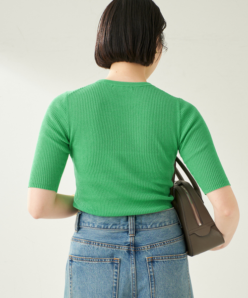 ニット セーター whisper rib sheer プルオーバー レディース plage ニット セーター whisper rib sheer プルオーバー
