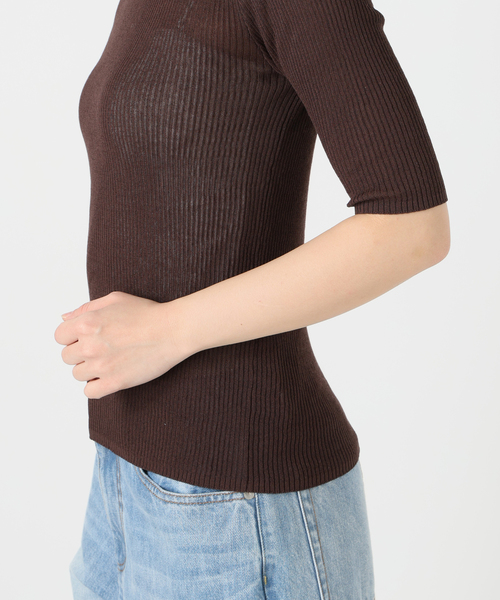 ニット セーター whisper rib sheer プルオーバー レディース plage ニット セーター whisper rib sheer プルオーバー