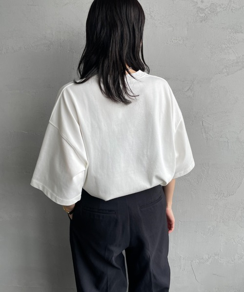 新品未使用　GYMPHLEX ワンポイントロゴ刺繍　クルーネック　スウェット GYMPHLEX tシャツ 「GYMPHLEX/ジムフレックス」 ワンポイント