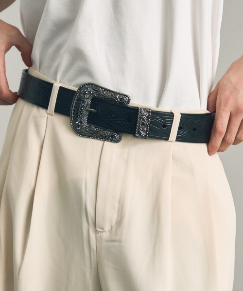 Shoowtime ベルト vintage design belt / ヴィンテージデザイン