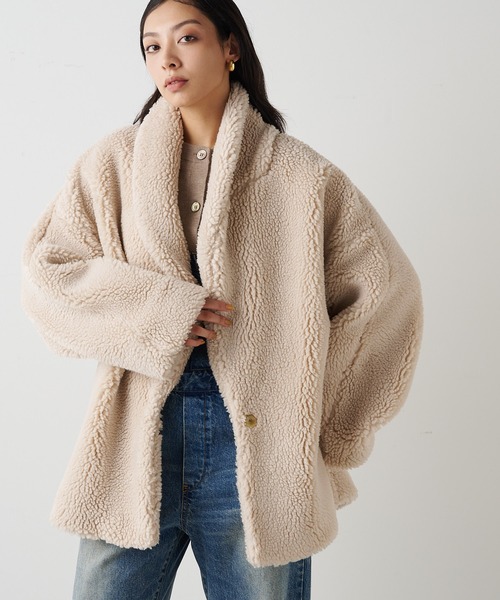 Whim Gazette（ウィム ガゼット） コート FREE ベージュ レディース