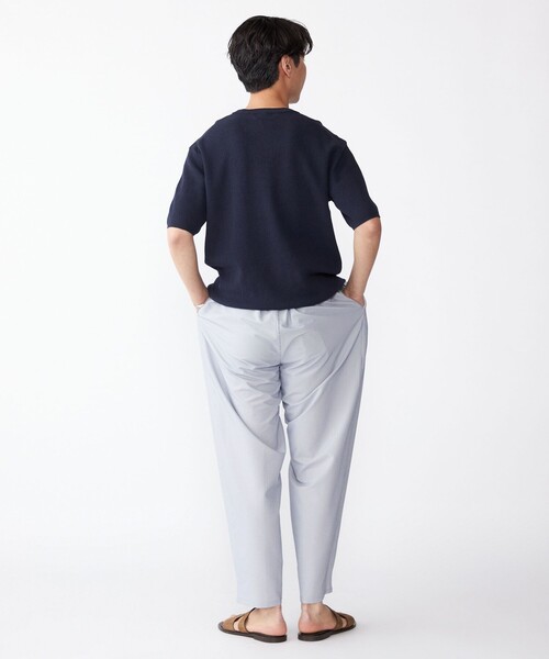 Wide Range ワイドレンジ シアサッカー スラックス BEAMS (BEAMS) [Special order] Gramicci / Seersucker wide