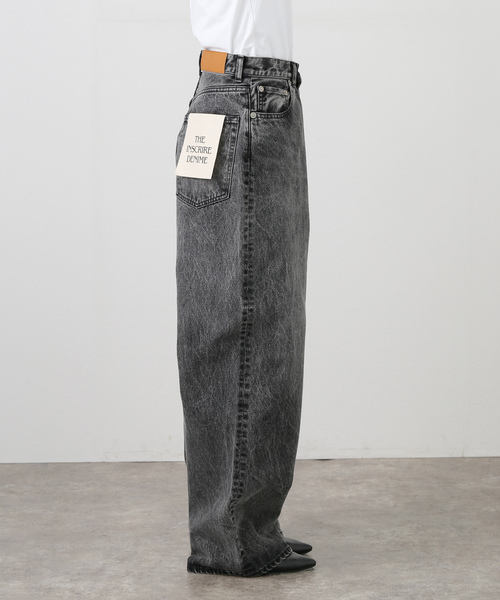 INSCRIRE　デニム　パンツ Straight Patch Different Denim – INSCRIRE