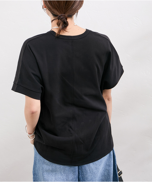 JOURNAL STANDARD tシャツ 抗菌防臭ドライポンチスキッパー