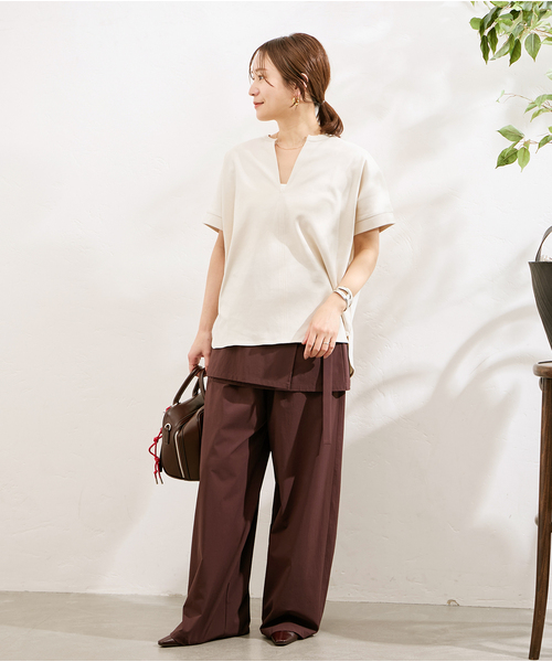 tシャツ 抗菌防臭ドライポンチスキッパー レディース JOURNAL STANDARD tシャツ 抗菌防臭ドライポンチスキッパー