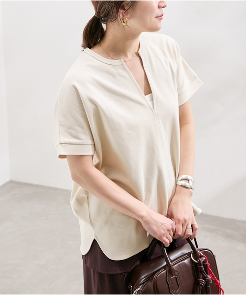 tシャツ 抗菌防臭ドライポンチスキッパー レディース JOURNAL STANDARD tシャツ 抗菌防臭ドライポンチスキッパー