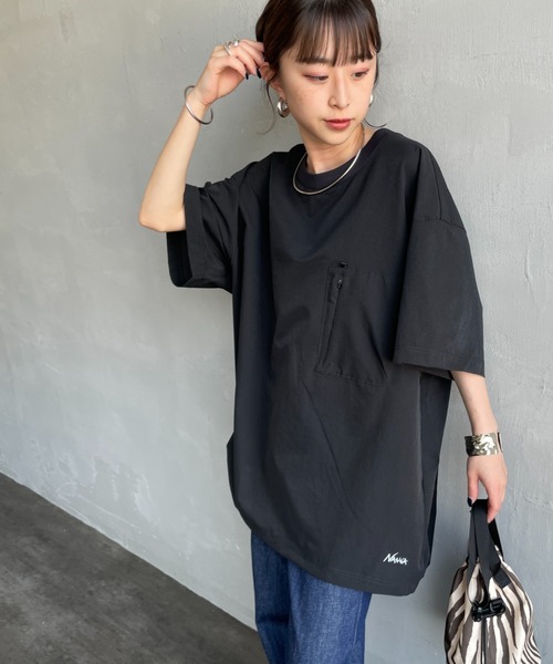 tシャツ 「NANGA/ナンガ」 DotAir ショートスリーブ ポケットTシャツ レディース メンズ