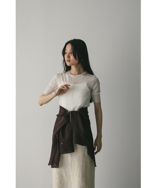 tシャツ シアースキンT レディース STYLEMIXER tシャツ シアースキンT レディース : ZOZOTOWN Yahoo