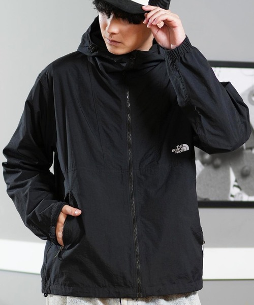 ノースフェイス　ブラックジャケット S THE NORTH FACE 「THE FACE」 ナイロンブルゾン S ブラック