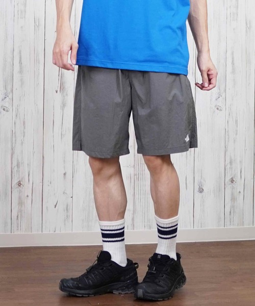 THE NORTH FACE 「THE FACE」 ショートパンツ M グレー メンズ