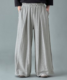 スウェットパンツ ジャージ 「RUUBON」deep tuck wide sweat pants / ディープタックワイドスウェットパンツ メンズ レ｜ZOZOTOWN Yahoo!店