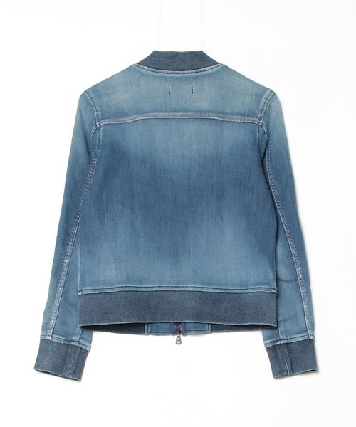 「YANUK」 ブルゾン MEDIUM ネイビー レディース_画像2