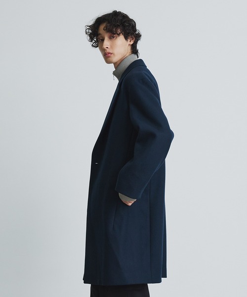 「PUBLIC TOKYO」 チェスターコート 3 ダークグレー メンズ