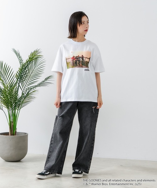 JEANS MATE（ジーンズメイト） tシャツ 「The Goonies/グーニーズ