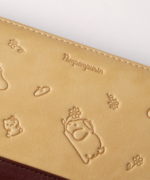 送料無料 サンリオ ポムポムプリン ファスナー付き ラウンド 束