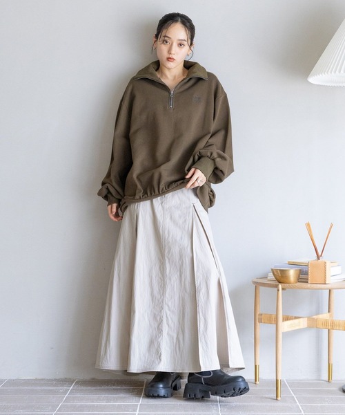 RAGEBLUE（レイジブルー） スカート ボックスプリーツチノスカート