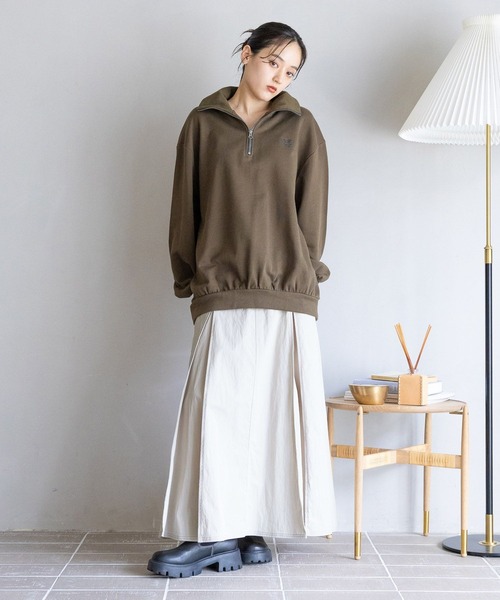 RAGEBLUE（レイジブルー） スカート ボックスプリーツチノスカート