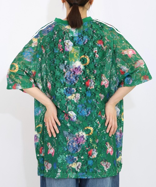 ScoLar tシャツ 152704：スカラーマーク×POP総柄レース