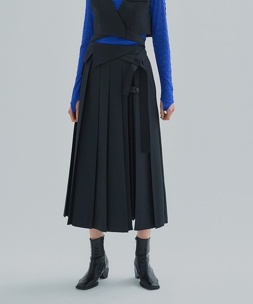 UNITED TOKYO（ユナイテッドトウキョウ） プリーツスカート 1 グレー