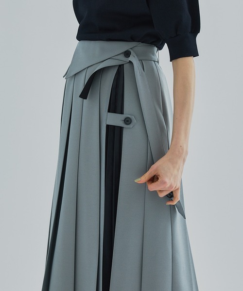 UNITED TOKYO（ユナイテッドトウキョウ） プリーツスカート 1 グレー