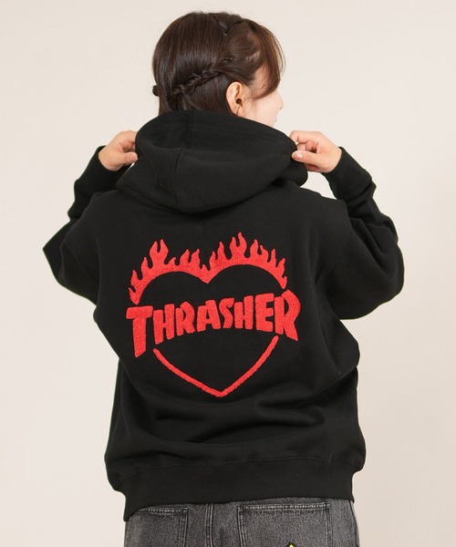 THRASHER（スラッシャー） パーカー ジップアップパーカー 254TH2PK051