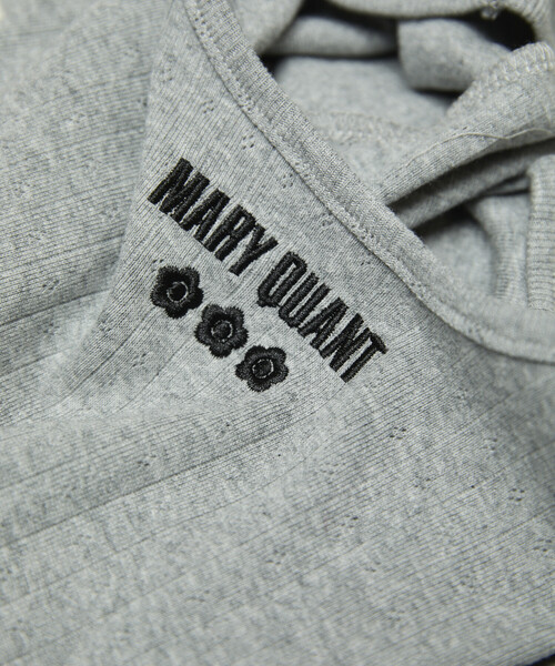 tシャツ MARY QUANT × PUBLUX/マリークワント ワンポイント刺繍 2WAY 針抜きフライス ロンT　限定展開 レディース | PUBLUX | 25