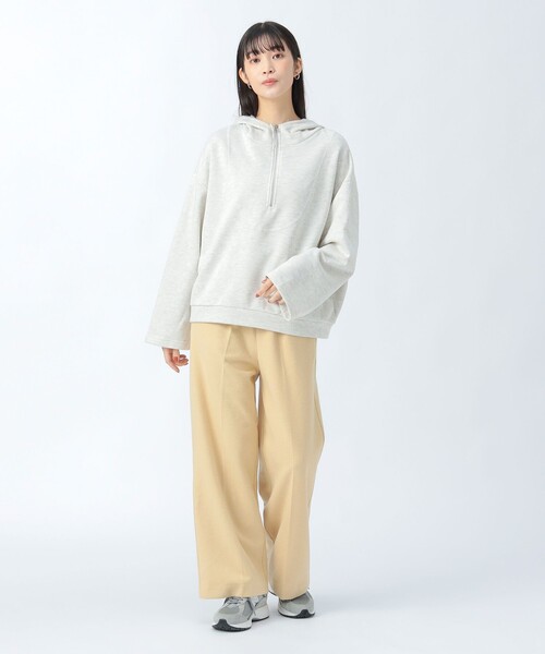 BEAMS HEART（ビームス ハート） パーカー ハーフジップ フード