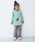tシャツ 綿100% デビラボ プリント 長袖...の詳細画像2