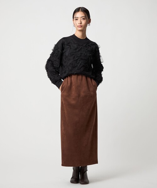 値下げ　caramel ニット セール】 【WEB限定カラーあり・洗える】EIGER CORD ALAN クルー