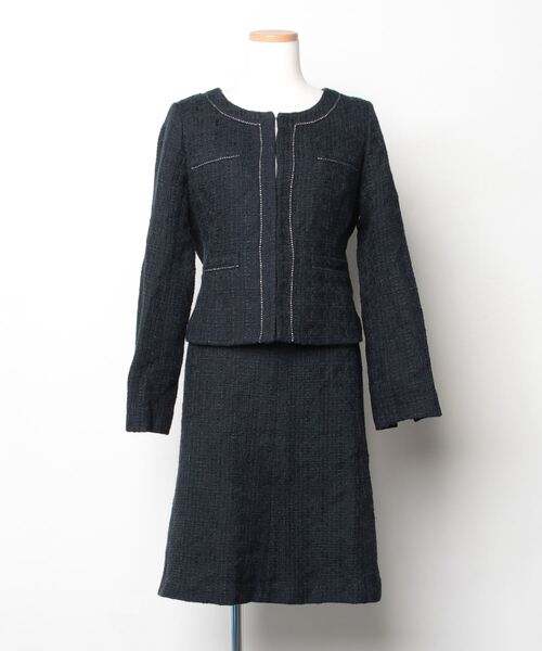 ルイエブティック　9号　レディーススーツ RUIRUE BOUTIQUE 「RUIRUE BOUTIQUE」 スカートスーツ 9号