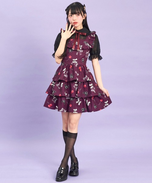 Secret Honey（シークレットハニー） ワンピース リボン×チェリー