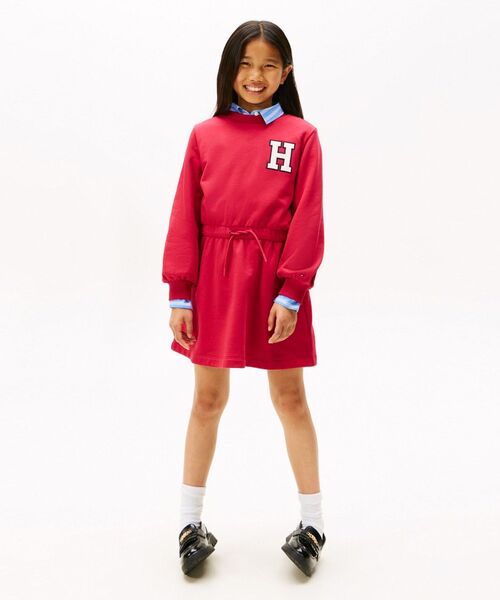 大人気♡ girl トミー  ワンピース TOMMY HILFIGER（トミー・ヒルフィガー） ワンピース GIRLS バーシティ