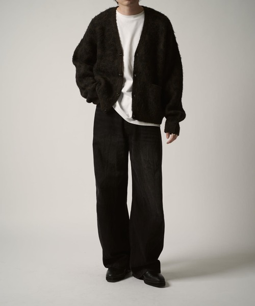 Lui's カーディガン レオパードカーディガン メンズ : ZOZOTOWN