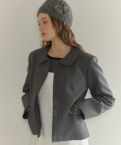 GIUNON tシャツ boat neck border long-t / ボートネックボーダーロンT